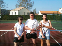 quipe 3 dames souch tennis